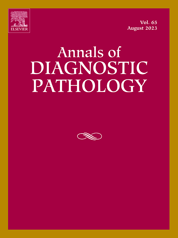 Go to journal home page - Annals of Diagnostic Pathology